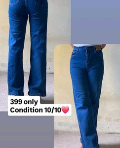 Straight Fit Denim