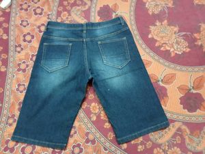 Boy's Denim Shorts &amp; Polo Shirt