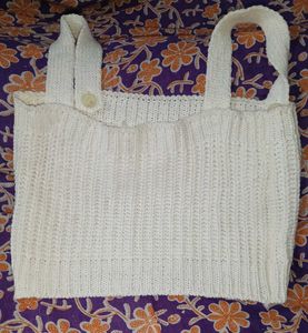 Made In Korea Cute Knitted Crop Top