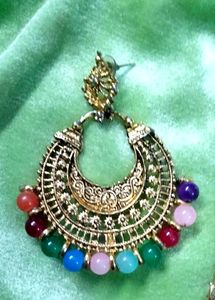Traditional Earing And Tika Set