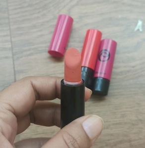 Three Oriflame Lipstick Used