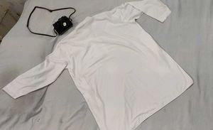 White Kurta For Man