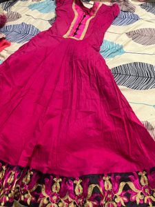 Art Silk Anarkali Kurta