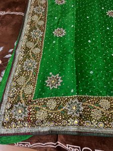 bridal /wedding saree with blouse