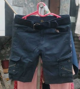 Cargo Shorts with Belt