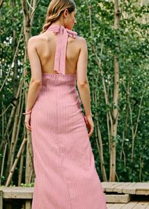 Pink Maxi Dress