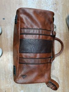 Brand New Easybuy Leather Duffel Bag