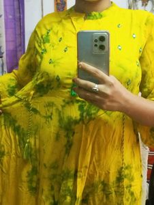 Beautiful cotton middi gown