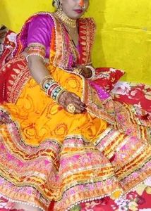 Heavy Border Bandhani Saree♥️