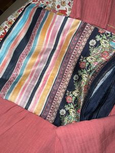 Pink Kurta Set With Dupatta
