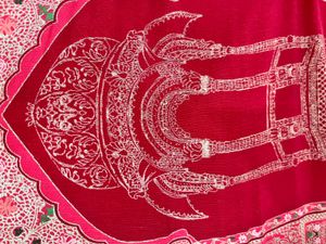 Aurelia Pink And Golden Straight Kurta - Medium
