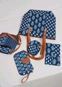 Set Of 5 Pieces Handbags Combo