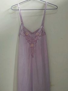 Lilac Nightgown Set
