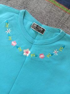 Girls Blue  T-shirt