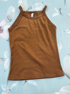 Brown Tank Top