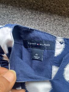 Navy &amp; White Polka Dot Tommy Hilfiger Dress