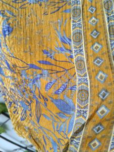Mustard Kurta With Embroidery