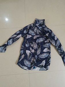 Leaf Print Shirt