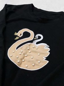 Black Swan Embellished Sweatshirt