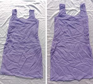 Tie Dry Lavender Chikankari Mirror Work Kurti💜