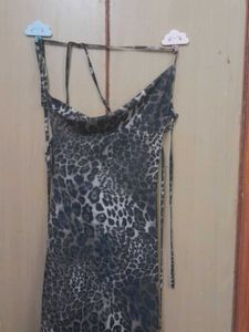 Leopard Print Maxi Dress