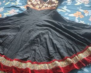 Anarkali Dress With Full Flair