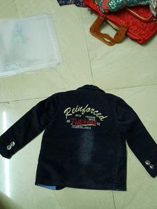 Kids&#39; Blue Denim Blazer