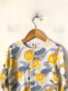 White Printed Dress Set(Boy’s)