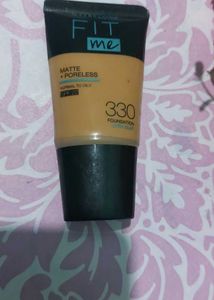 Maybelline fit me foundation in the shade 330