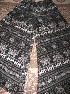 Elephant Print Palazzo Pants