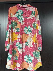 Floral Print Shirt Top