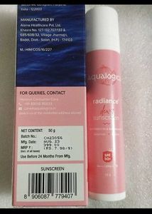 Aqualogica Radiance+ Dewy Sunscreen