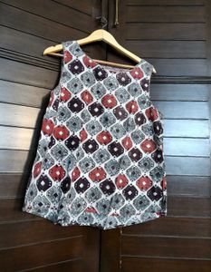 Fabindia Women Cotton Printed A-line Top