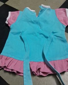 Top Cum Frock For Baby Girl