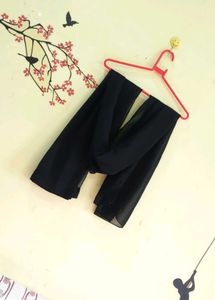 Black Chiffon Stole🖤