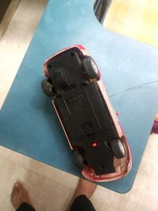 Vintage Red RC Race Car