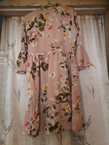 Floral Print Dress M size