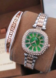 Premium New Lotus Women&#39;s Watch &amp; Bracelet