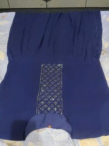 Elegant Navy Blue Kurta