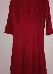 Red Midi Dress