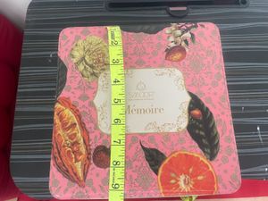 Pink Colour Square Aluminium Box in Size 9x9 inch