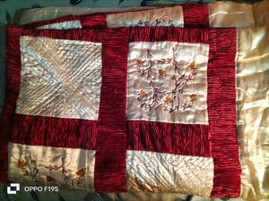 Combo Shiny King-size Complete Bedding Set