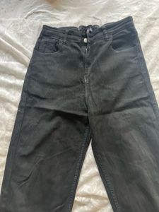 Black Wide Leg Jeans