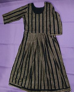 Naira Cut Kurti With Circular Plazo(Gher Plazo)*NEGOTIABLE* (OPENING PARCEL VIDEO IS MUST)