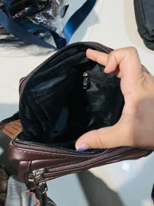 Leather Side Bag