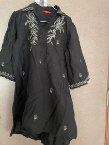 Black Laks*ita Kurta