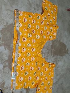 New Printed Glass Sleeves Blouse