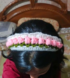 Crochet Flower Headband