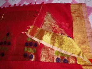 Red Saree