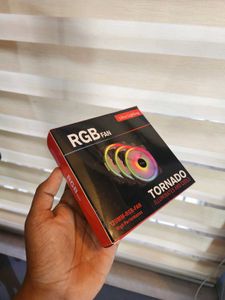 2 Rgb Pc Cooling Fan New